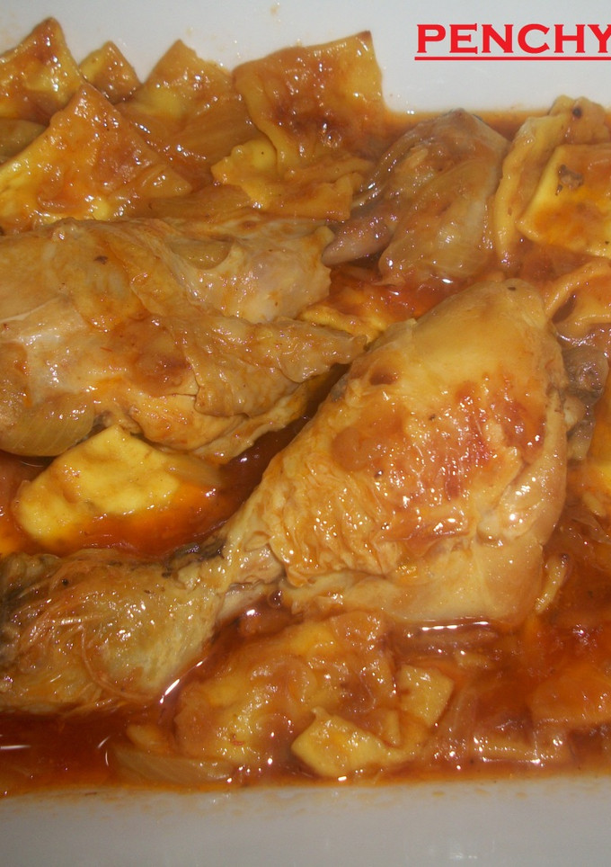 Una foto de Gazpachos manchegos de pollo