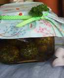 Bolas de labneh con especias