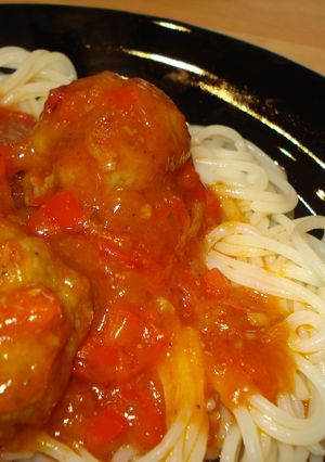 Foto principal de Albondigas con pasta