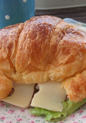 Una foto de Súpercroissant relleno