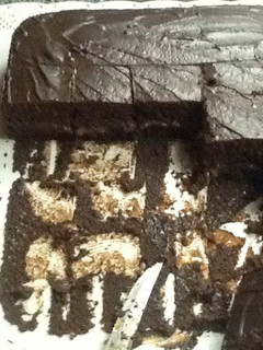 Una foto de Torta de cumpleaños con bizcochuelo