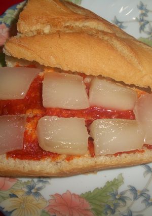 Una foto de Bocata ibérico