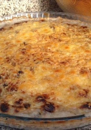 Una foto de Gratinado de champiñones