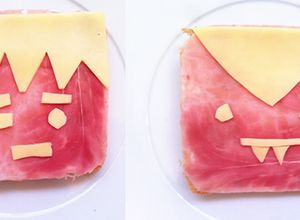 Una foto de Bocadillos o sándwiches divertidos para Halloween