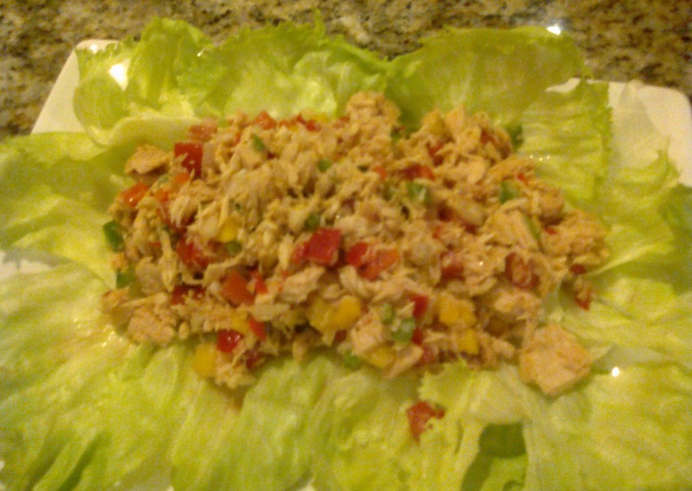 Ensalada picosa de atún