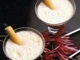 Zabaglione con marsala y limón