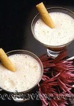 Una foto de Zabaglione con marsala y limón