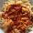 Fusilli con salsa bolognesa