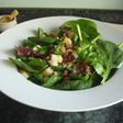 Ensalada templada de canónigos