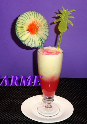 Una foto de Smoothie de melón