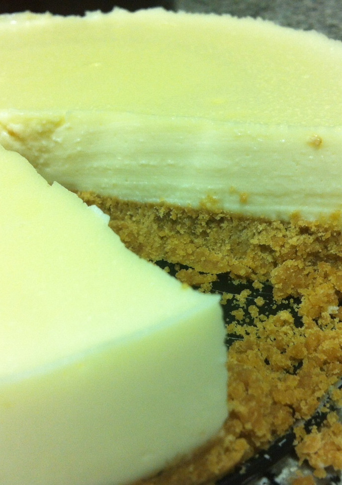 Una foto de Tarta de chocolate blanco fácil y rápida