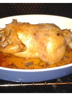 Una foto de Pollo a la pantoja