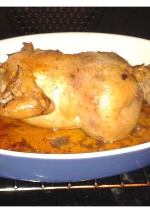 Una foto de Pollo a la pantoja