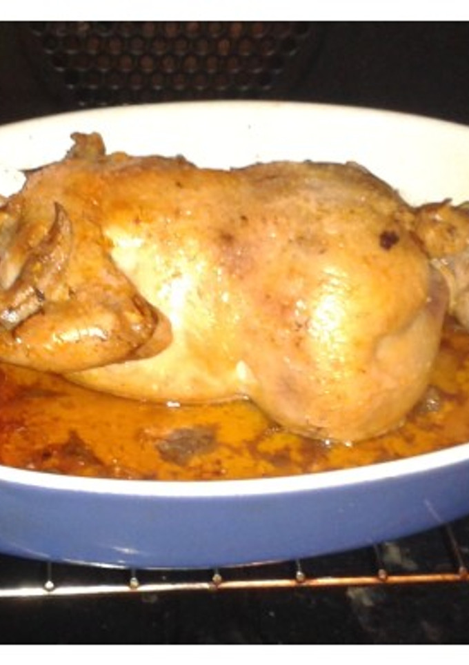 Una foto de Pollo a la pantoja