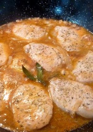 Una foto de Lomo de cerdo fresco en escabeche
