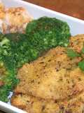 Milanesas de pollo rebozadas