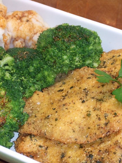 Una foto de Milanesas de pollo rebozadas