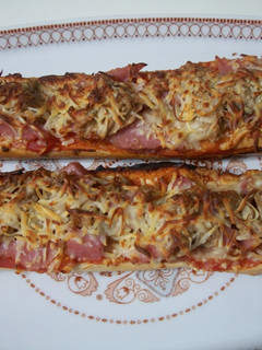 Una foto de Pan pizza casera