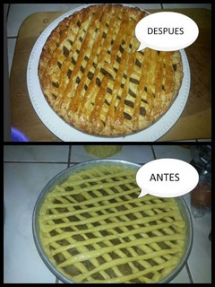 Una foto de Pie de manzana