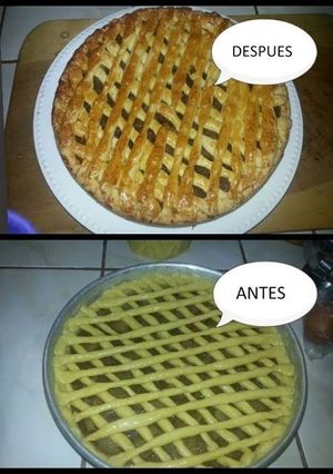 Una foto de Pie de manzana