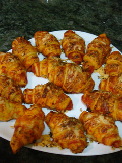 Una foto de Minicroissants salados