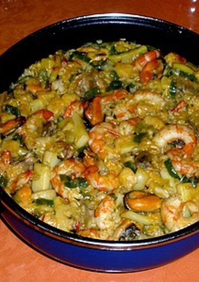 Una foto de Arroz iBlógic@ en paella