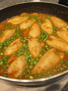 Una foto de Calamares rellenos con carne