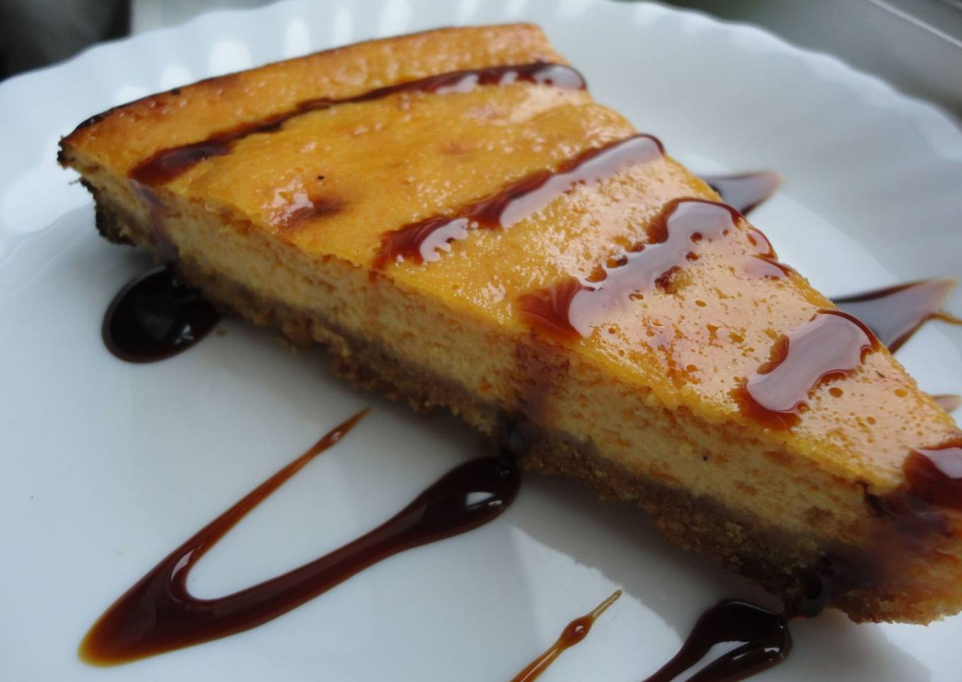 Tarta de calabaza y queso<br />
