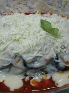 Una foto de Musaka vegetal
