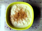 Una foto de arroz con leche con stevia