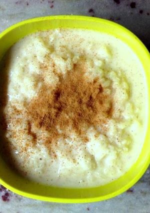 A picture of Rice Pudding for Diabetics.