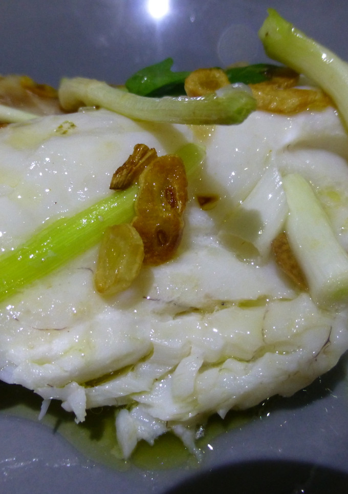 Una foto de Cogote al horno con champagne