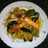 Paella de marisco y verduras
