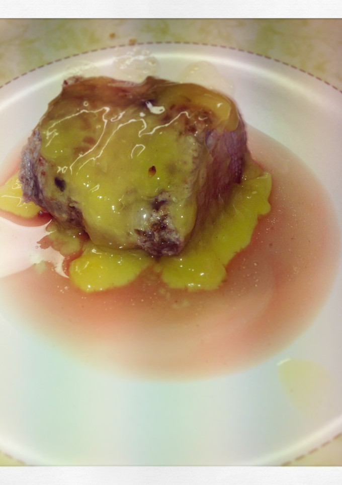 Una foto de Solomillo asado al limón