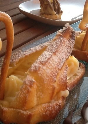 Una foto de Cisnes pasta choux
