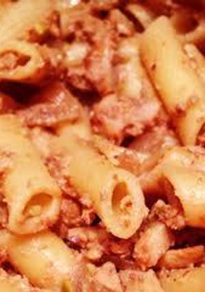 Una foto de Pasta fresca con frutos secos