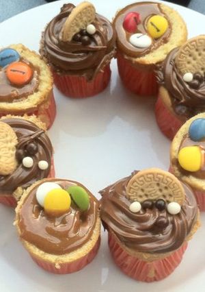 Una foto de Mini cupcakes de dulce de leche
