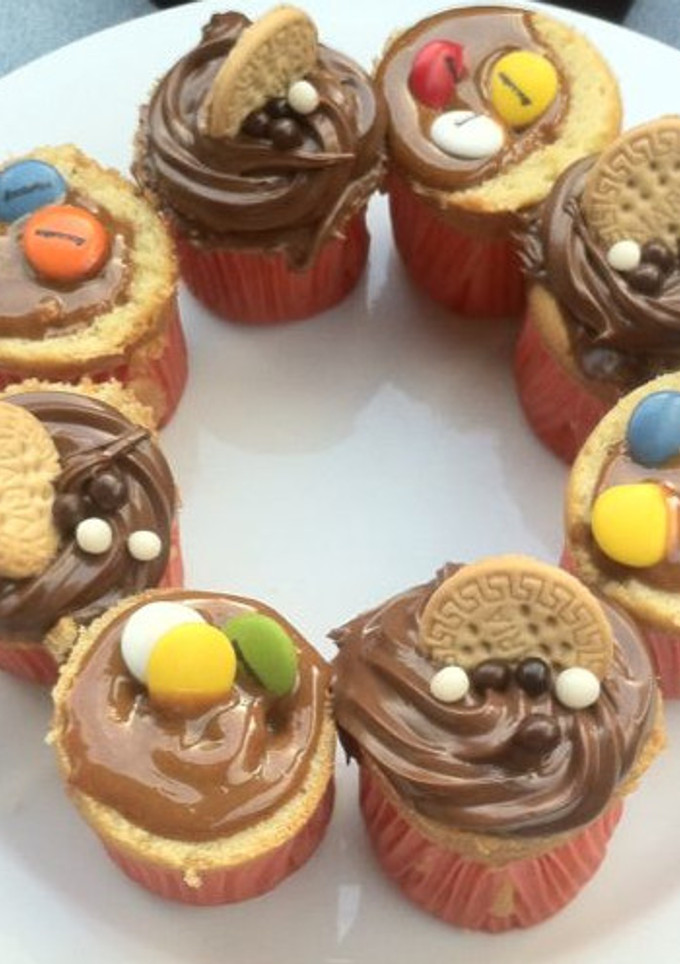 Una foto de Mini cupcakes de dulce de leche