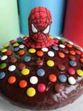 Pastel de coca cola Spiderman