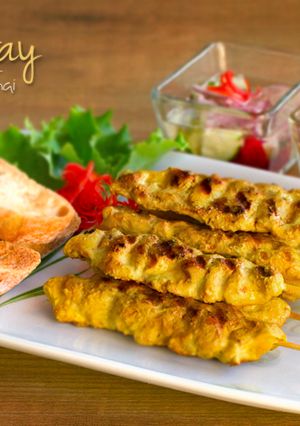 A picture of Thai-Style Chicken Satay.