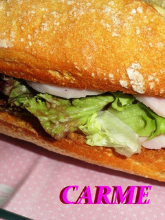 Una foto de Bocata saludable