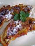 Puff Pastry Bananas with Rum Caramel