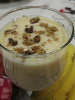 Una foto de Batido de frutas y yogurt Densia