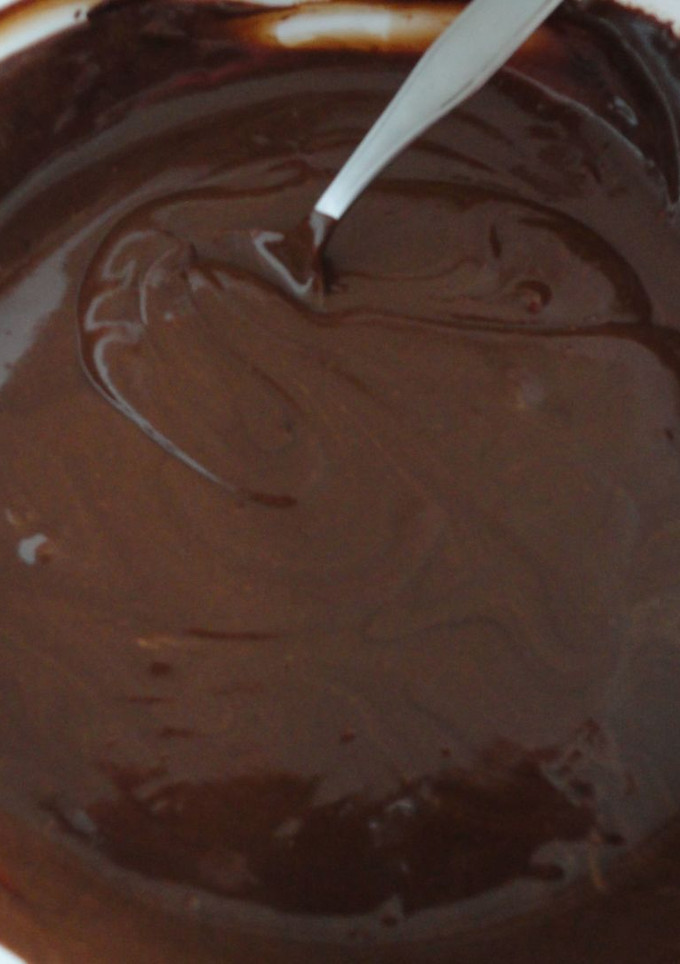 Una foto de Ganache de café