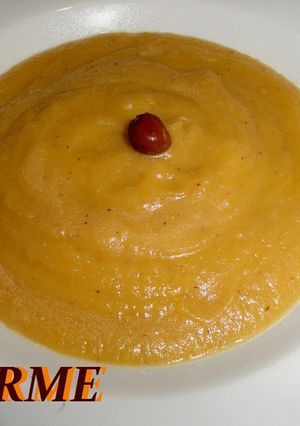 Una foto de Puré ligero de berenjena