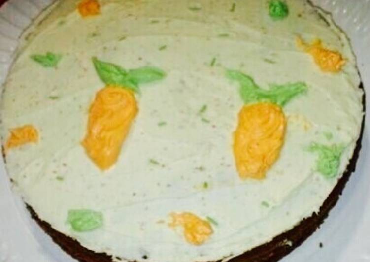 Tarta de zanahoria para celiacos