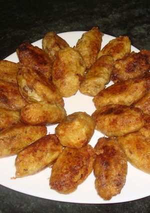 Una foto de Croquetas de cocido de cerdo