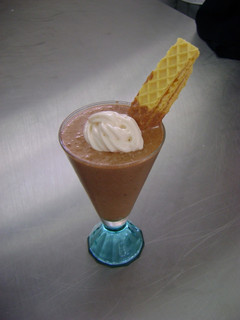Una foto de Mousse de chocolate y ron