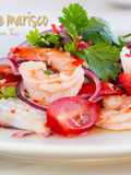 Ensalada de marisco estilo Thai