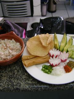 Una foto de Pozole blanco